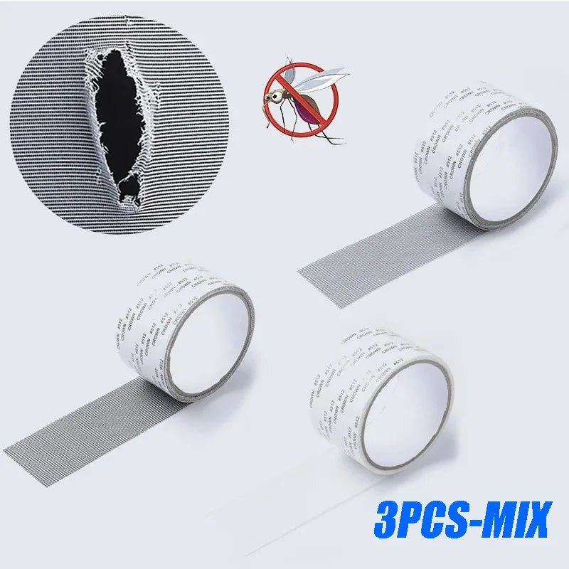 Waterproof Window Screen Repair Tape Mesh Patch