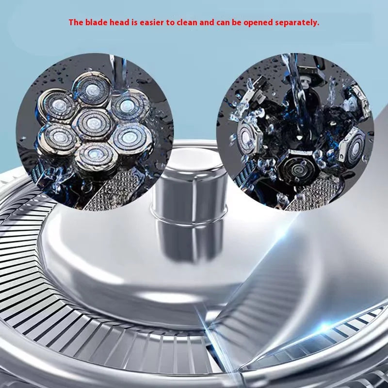 7-Blade Replacement Shaving Head for Electric Shavers - 2
