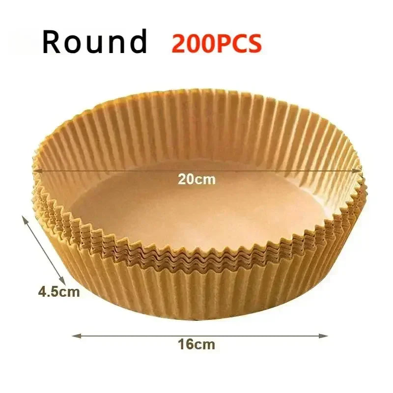 Non-Stick Disposable Air Fryer Parchment Paper Liners
