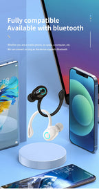 Wireless Ear-Hook Bluetooth Headset for Sports and Business