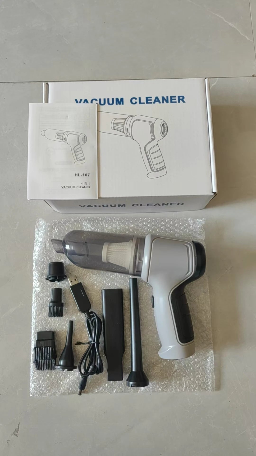 Cordless Handheld Car Vacuum Cleaner - 7
