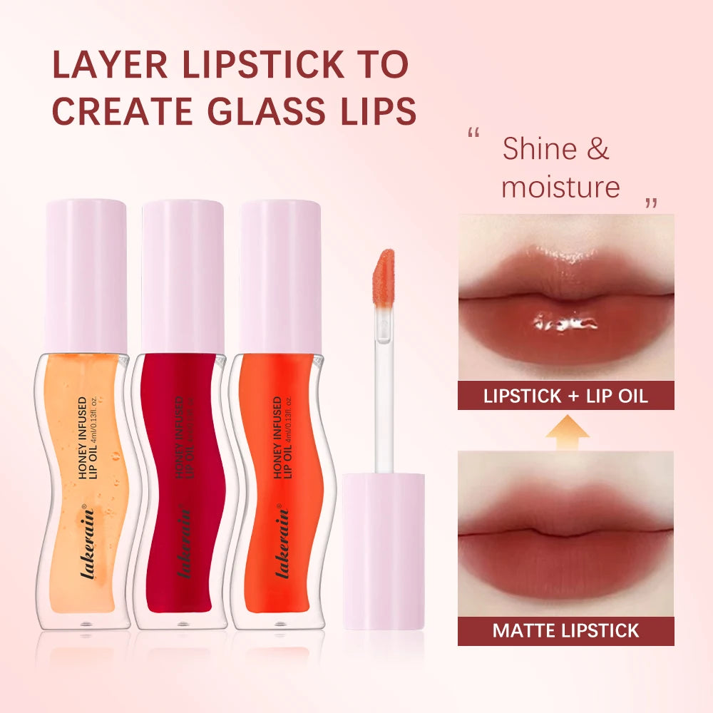 Honey Infused Moisturizing Lip Gloss Oil - 2