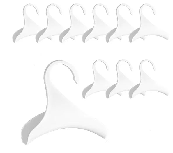 Handbag and Purse Closet Storage Hanger Hooks - 10