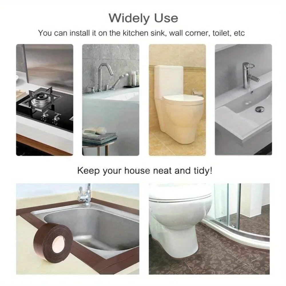 Waterproof Sealing Tape for Bathroom and Kitchen - 10