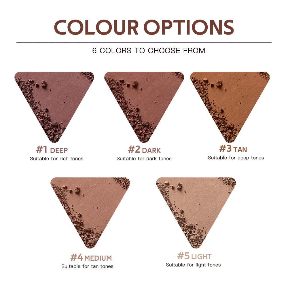 Matte Bronzer Powder for Face Contouring - 22