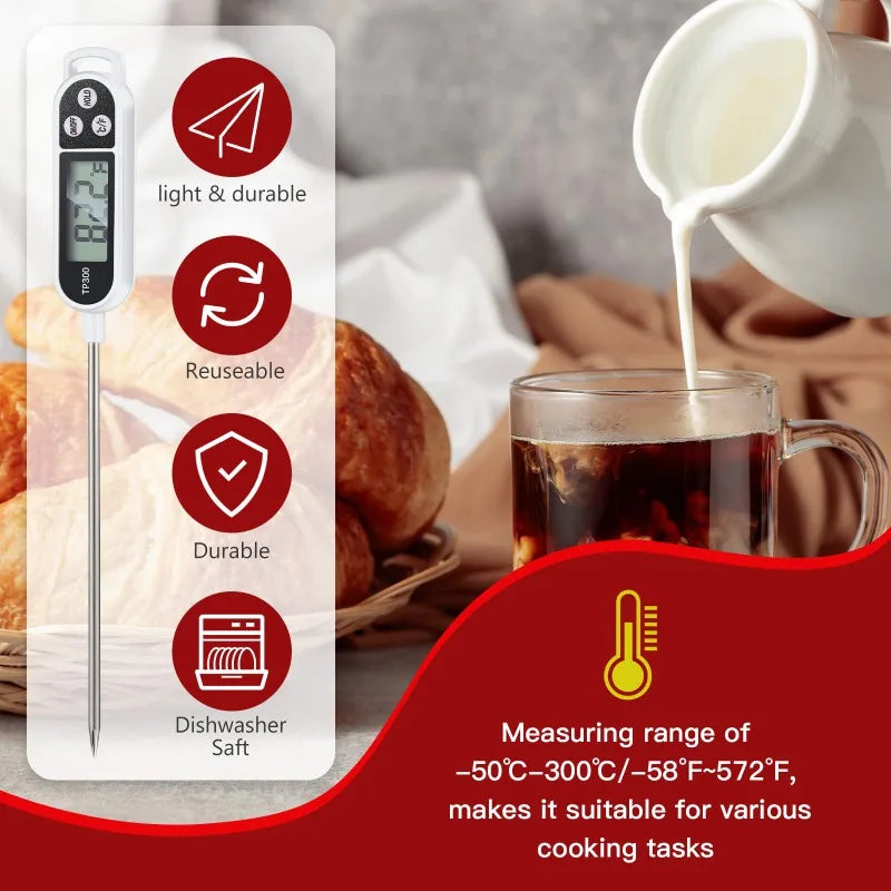 Digital Kitchen Food Thermometer for Meat and Cooking - 6