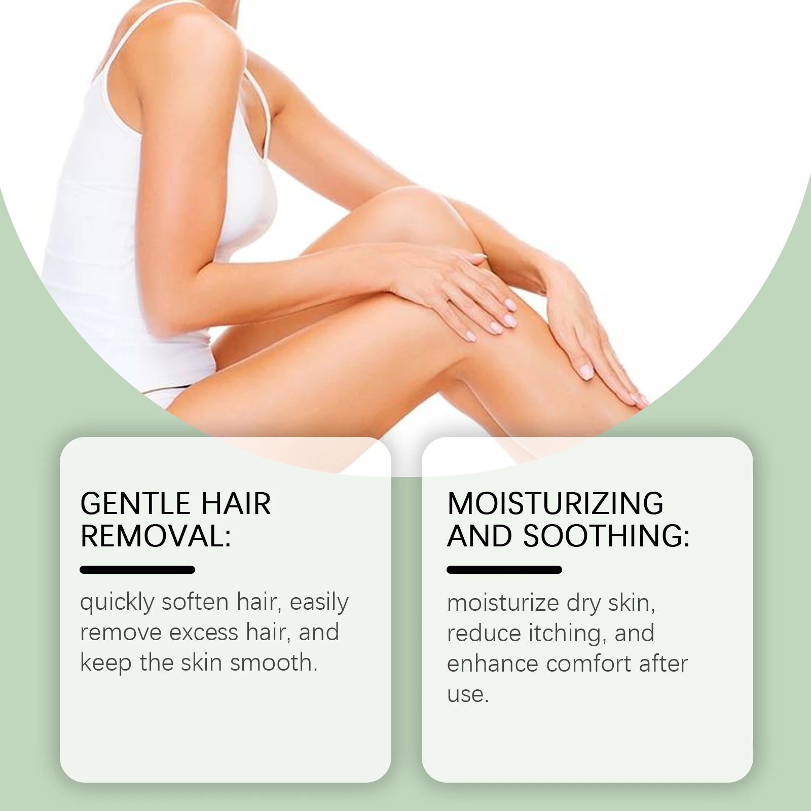 Painless Aloe Vera Hair Removal Cream for Whole Body - 8