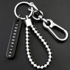 Anti-Lost Phone Number Car Keychain