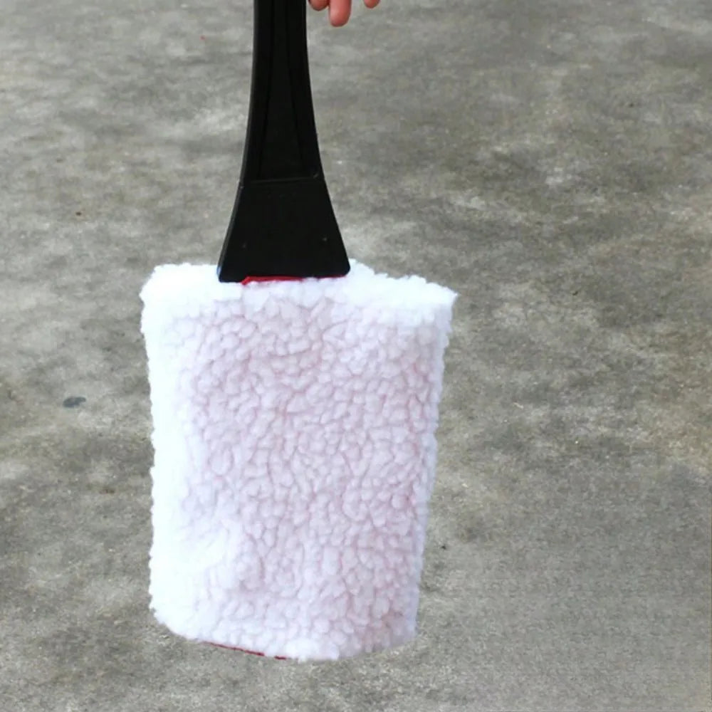 Insulated Ice Scraper Mitt for Car Windshield Winter Snow Removal