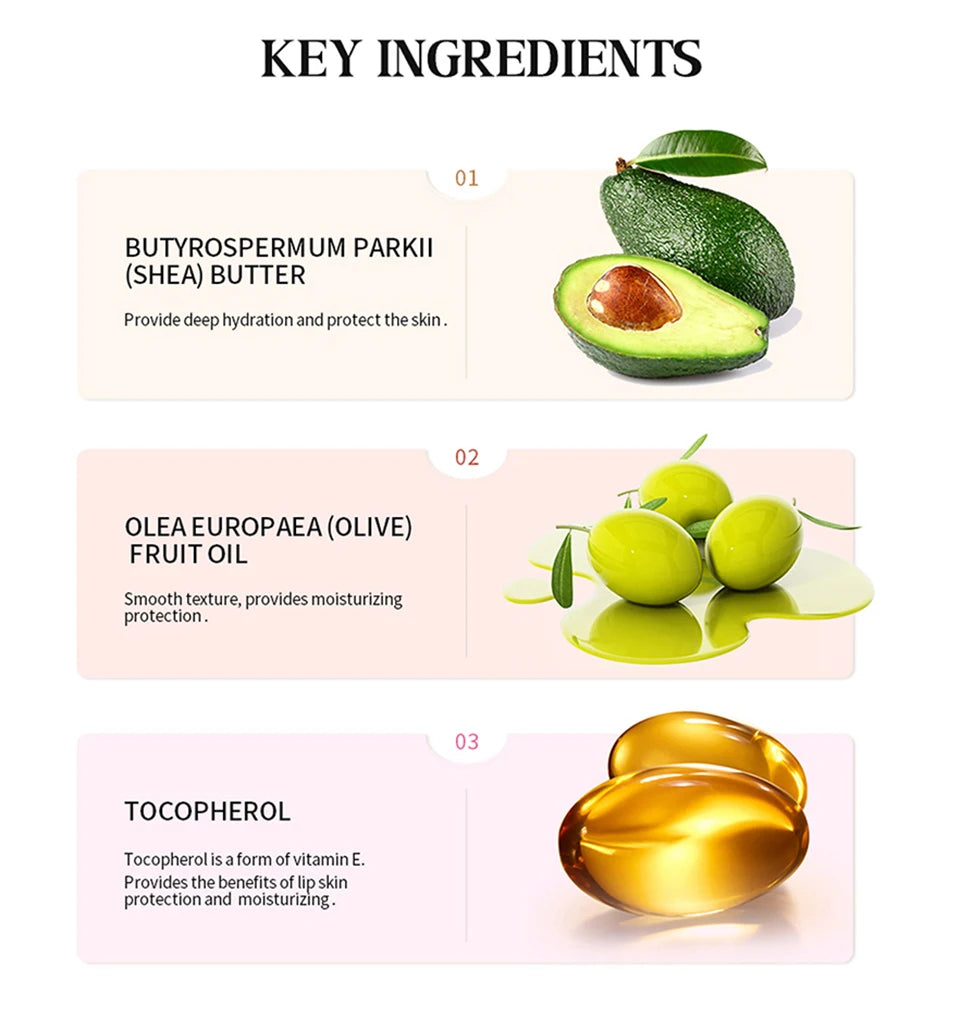 Hydrating Moisturizing Lip Balm Butter Gloss - 13