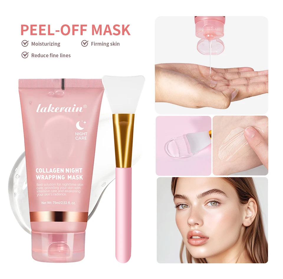 Collagen Peel-Off Night Wrapping Face Mask