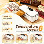Rechargeable Handheld Mini Bag Sealer with Cutter