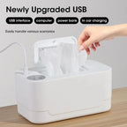 Portable Baby Wipe Warmer with LED Temperature Display