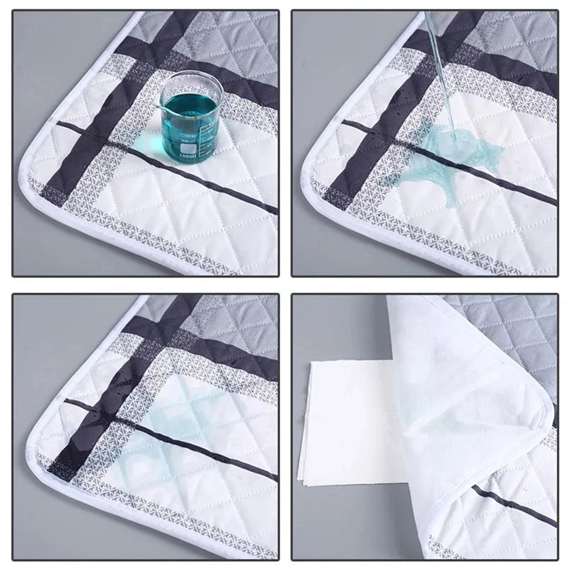 Washable Waterproof Bed Protector Pad for Babies and Adults