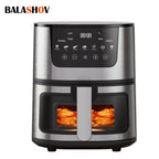 4.5L Stainless Steel Digital Oil-Free Air Fryer