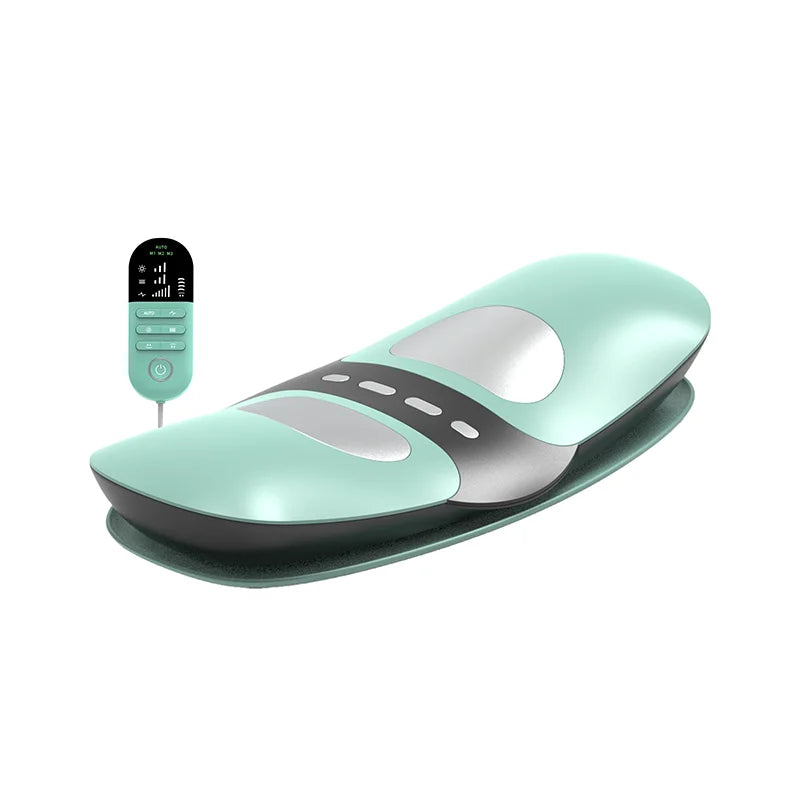 Electric Lumbar Traction and Massage Device for Back Pain
