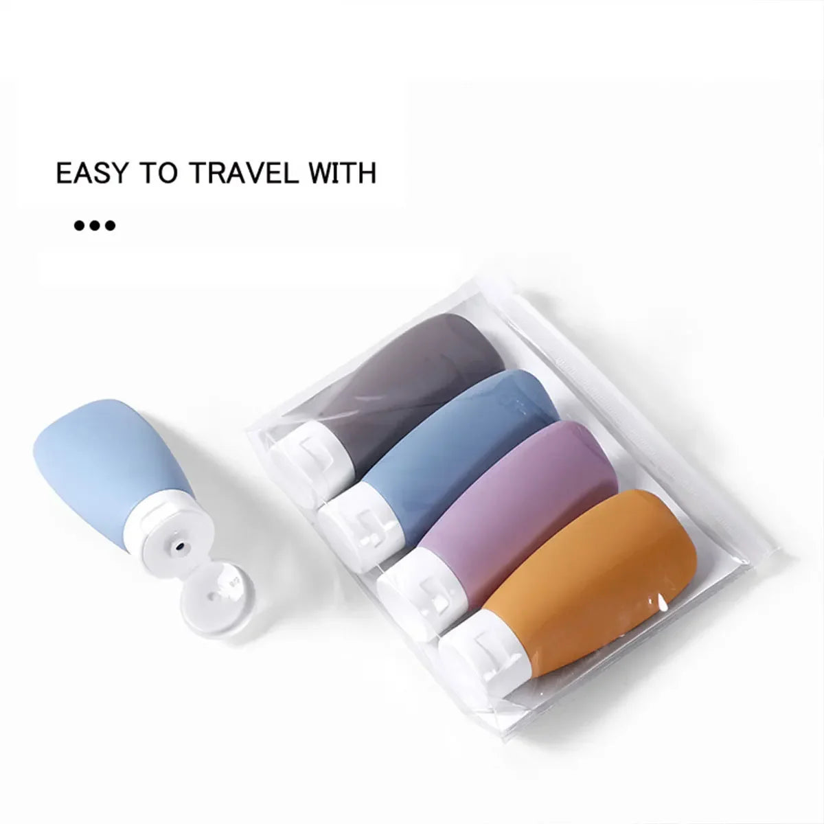 Leak-Proof Refillable Travel Bottles for Toiletries