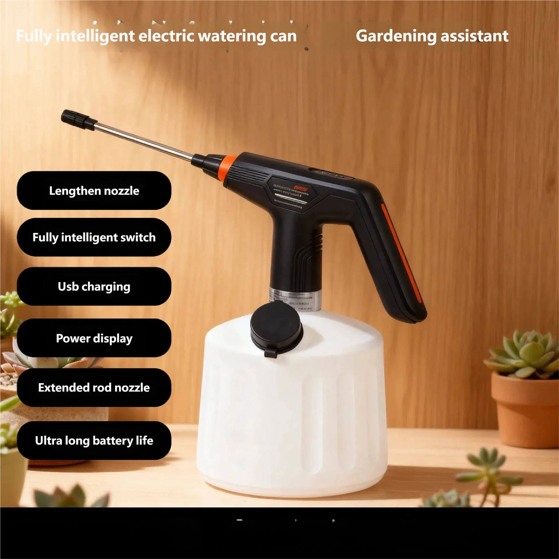 Electric Automatic Plant Watering Spray Bottle - 1