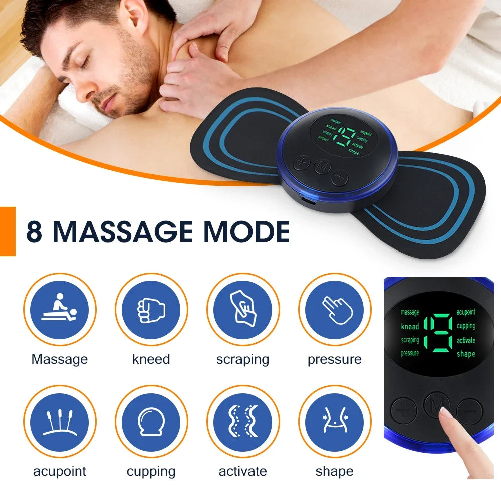 Portable Electric Full Body Muscle Stimulator Massager