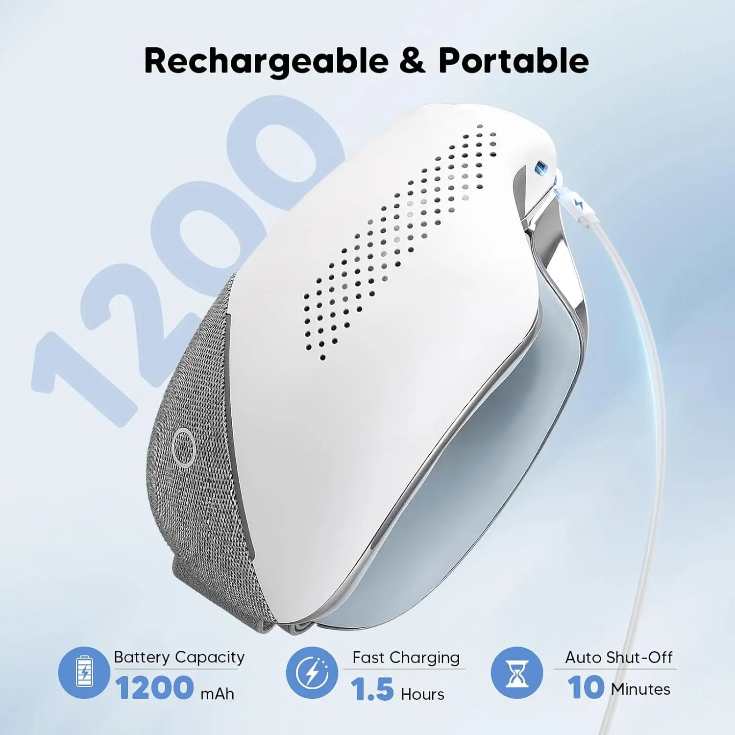 4-in-1 Rechargeable Airbag Eye Massager for Stress and Eye Strain - 11