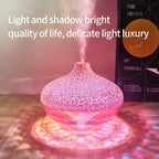 Crystal Crack LED Desktop Humidifier for Home and Bedroom