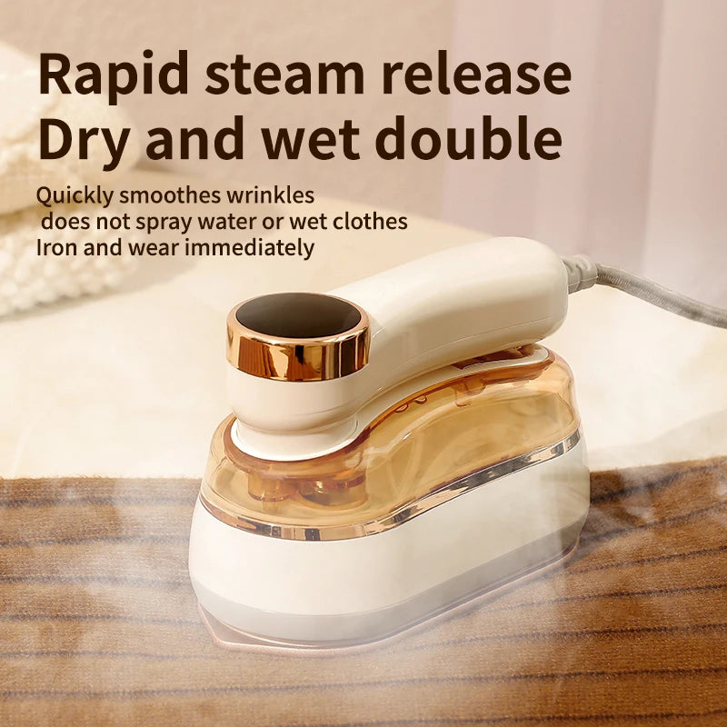 Portable Handheld Garment Steamer for Home and Travel