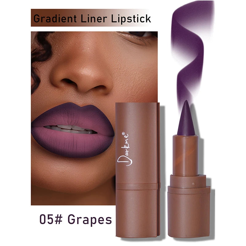 Waterproof Matte Velvet Lip Liner Crayon for Long-Lasting Makeup - 14