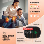 Heated Vibration Knee Massager for Joint Pain Relief