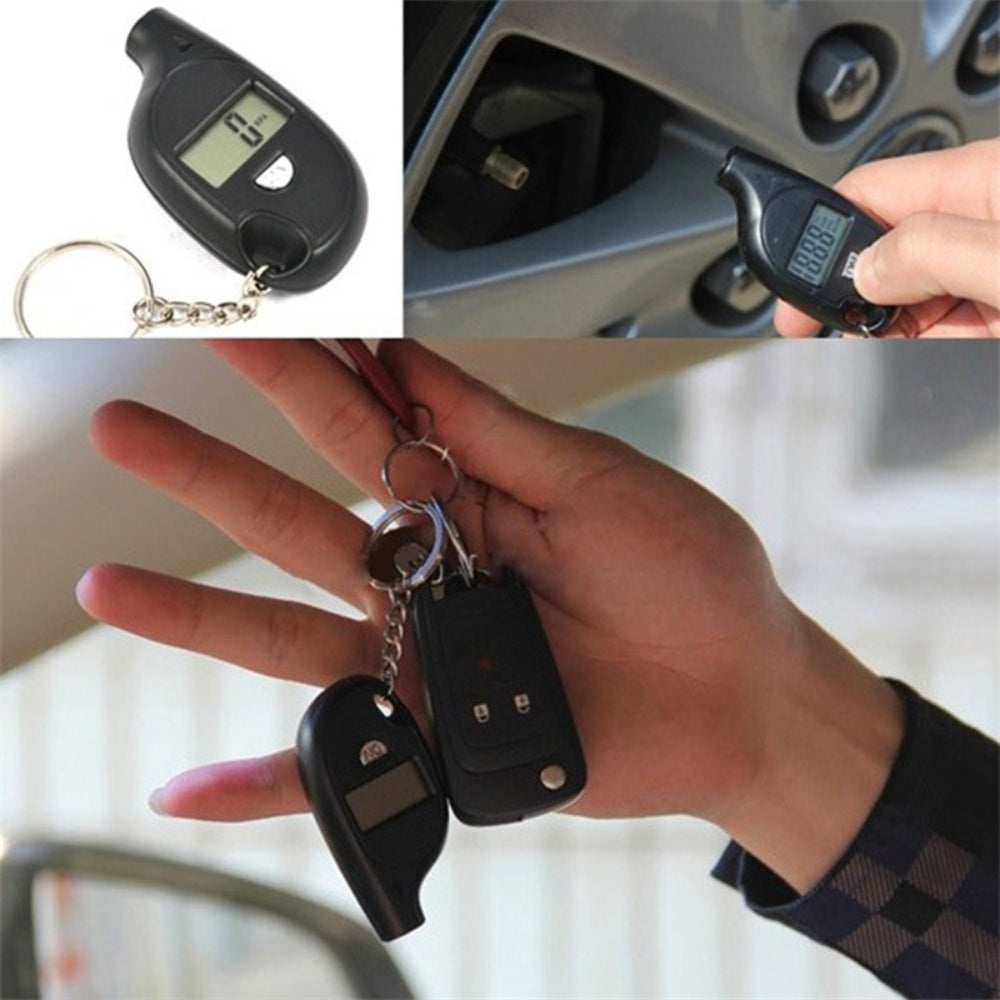Digital Keychain Tire Pressure Gauge