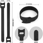 Reusable Cable Organizer Ties for Home and Office