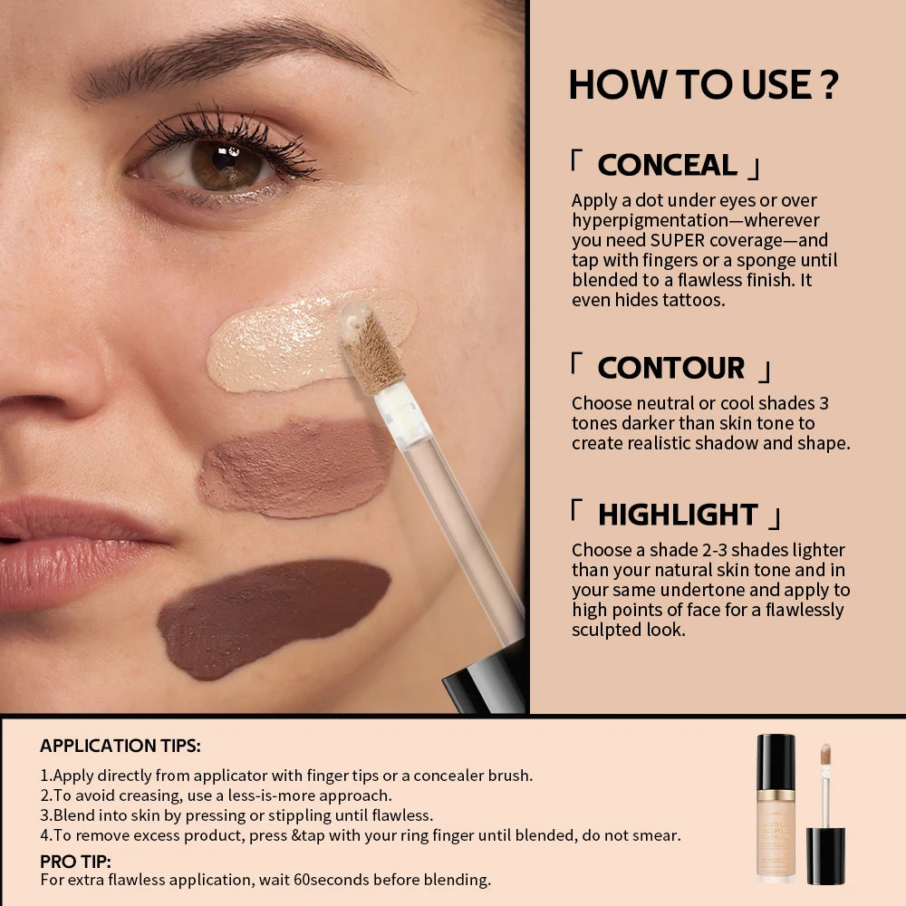 Full Coverage Multi-Use Sculpting Concealer - 6