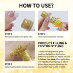 Waterproof Shimmer Glitter Stick for Face and Body