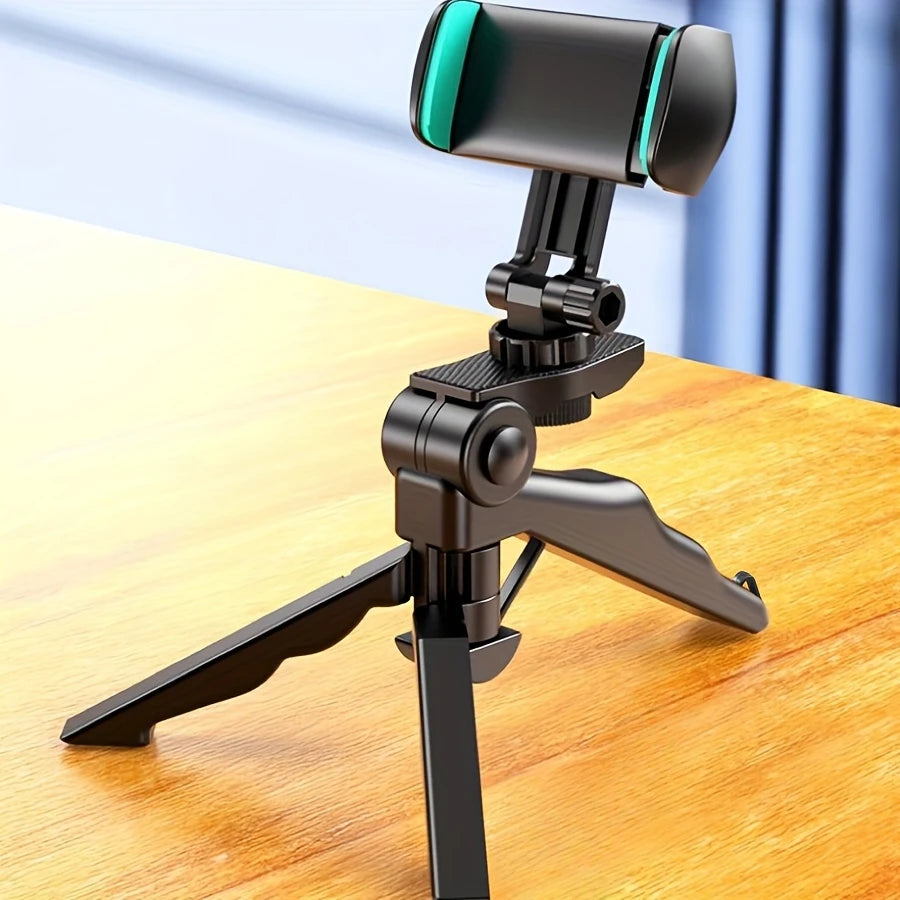 Portable Phone Tripod Stand and Handheld Selfie Grip