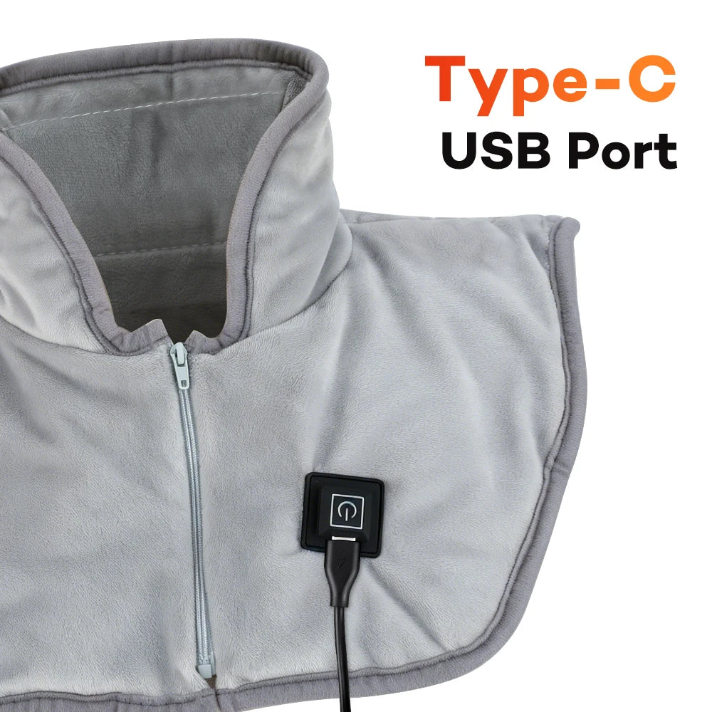 USB Heated Shoulder and Neck Warmer Wrap