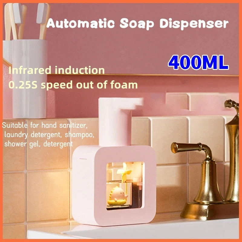 Automatic Touchless Soap Dispenser with Cute Pet Design - 2