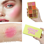 8-Color Cream Blush and Contouring Makeup Palette