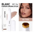 Color-Changing Foundation Stick with Built-in Blending Brush