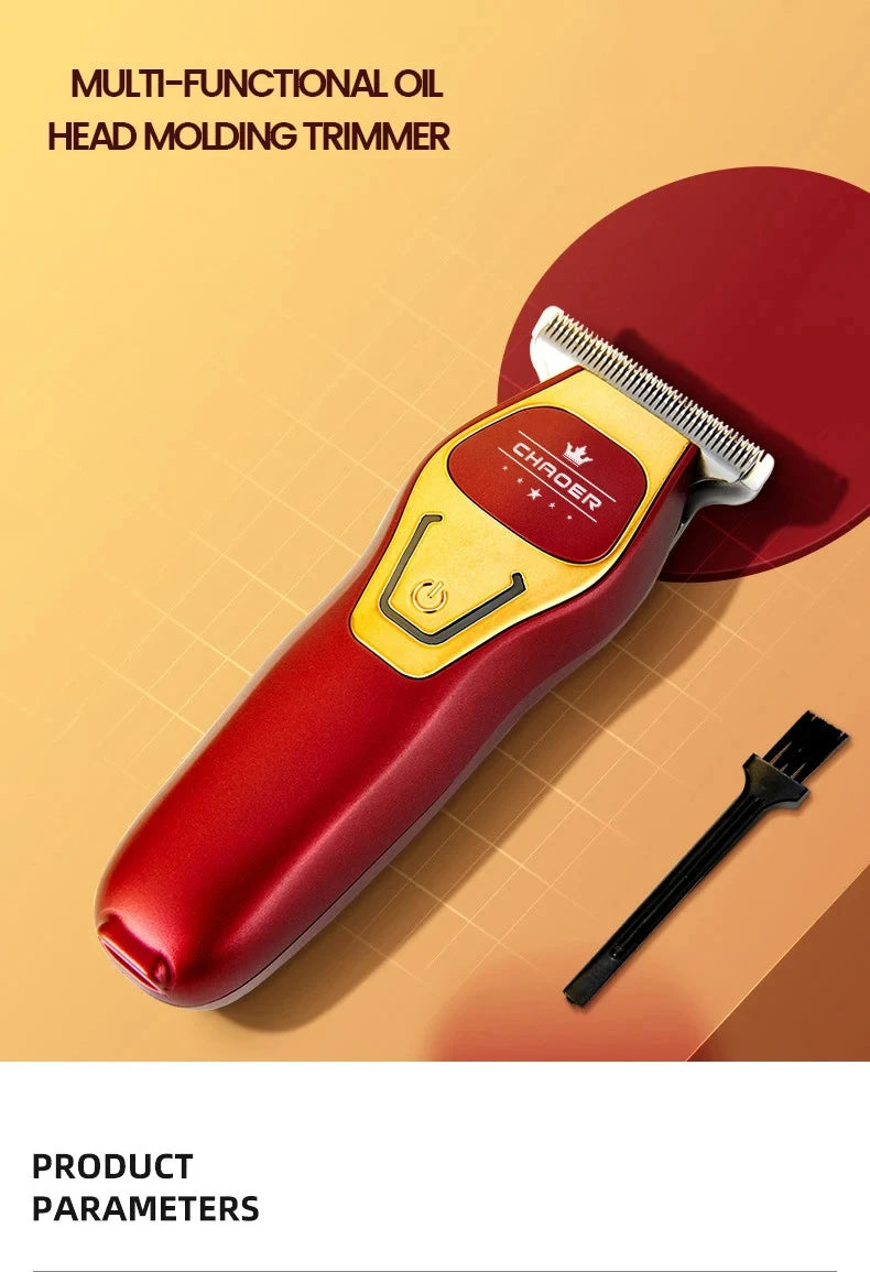 Professional Rechargeable Cordless Hair and Beard Trimmer - 7