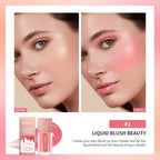 Waterproof Velvet Matte Liquid Face Blush