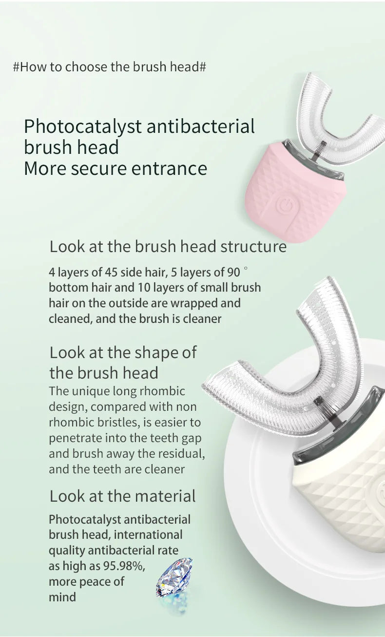 Automatic U-Shaped Electric Toothbrush - 15