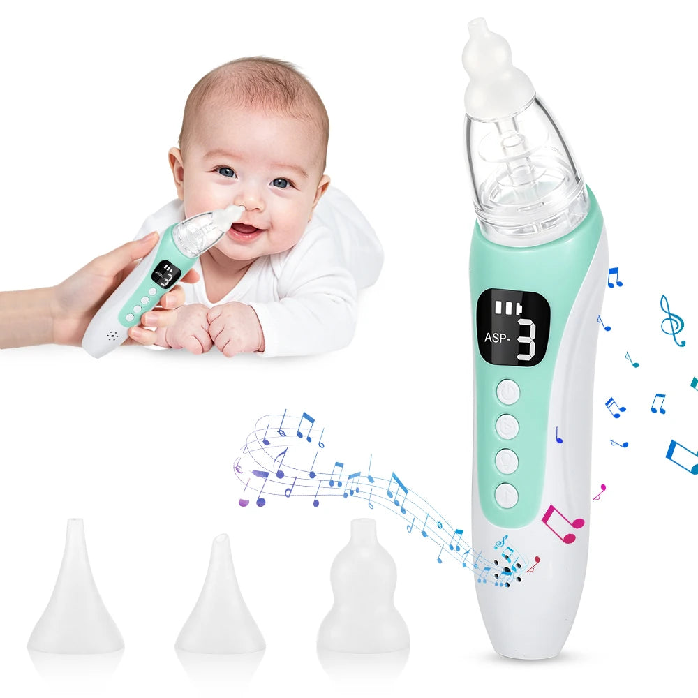 Electric Nasal Aspirator with Music for Newborns and Toddlers