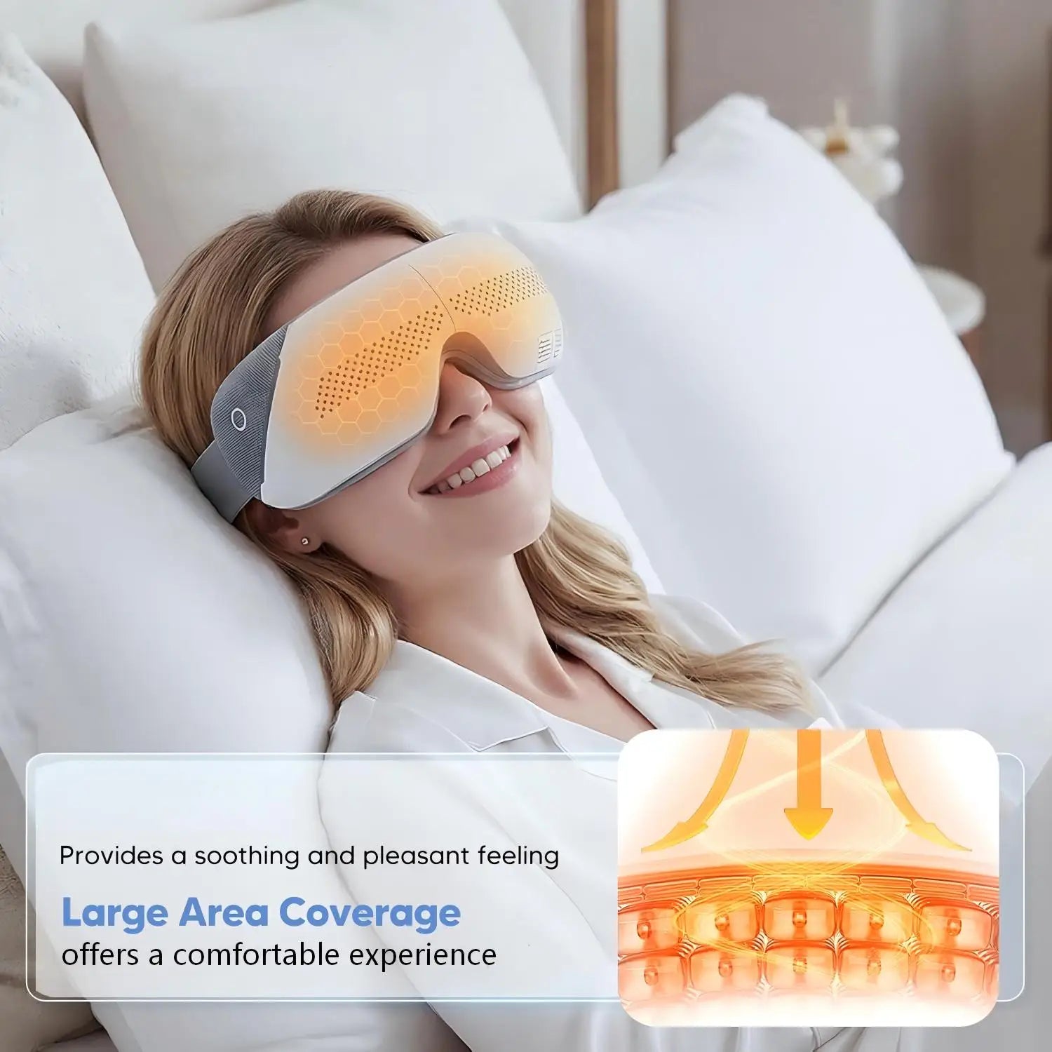 4-in-1 Rechargeable Airbag Eye Massager for Stress and Eye Strain - 3