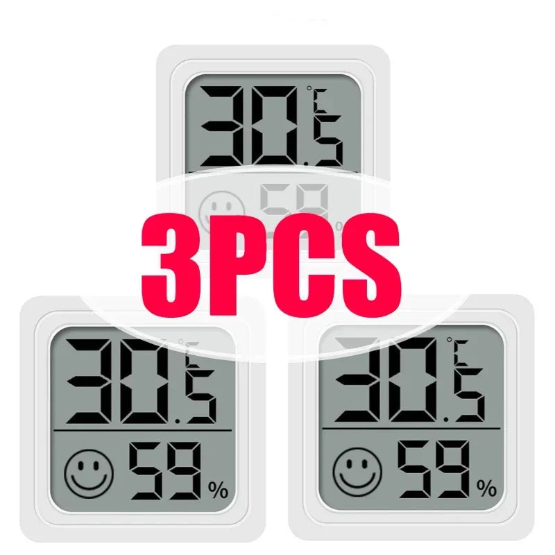 Digital Mini Indoor Thermometer and Humidity Monitor Gauge