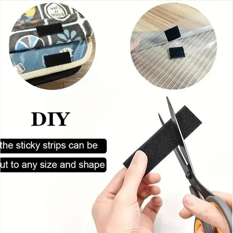 Heavy Duty Self-Adhesive Hook and Loop Fastener Tape