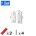 Ultra-Thin Magnetic Cabinet Door Catch Latch