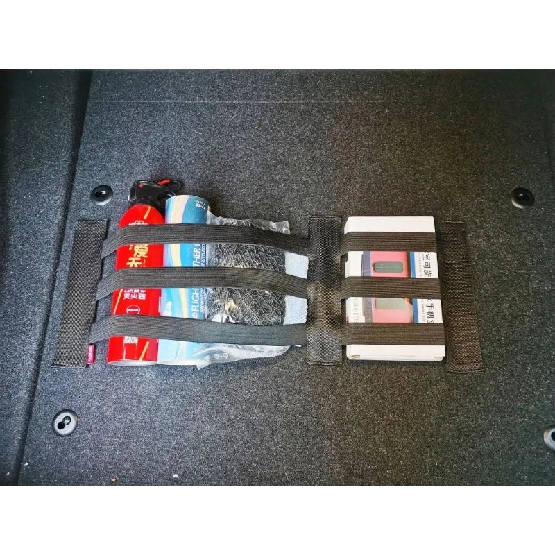 Elastic Car Trunk Organizer Fixing Straps - 3