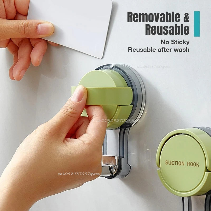 Heavy Duty Vacuum Suction Cup Wall Hook - 5