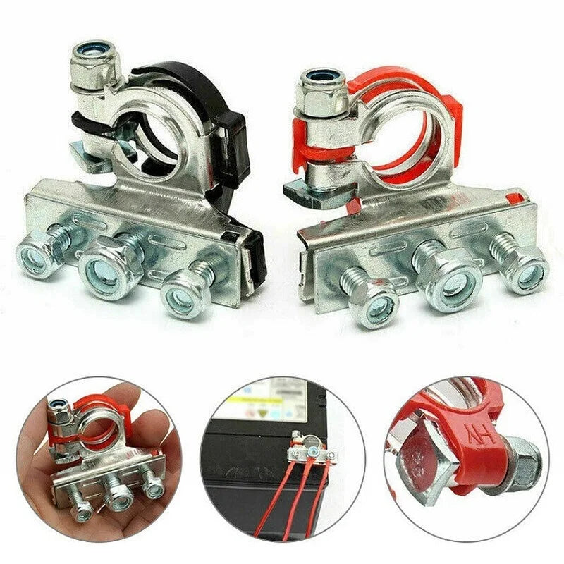 Heavy-Duty Car Battery Terminal Connectors 12V/24V - 1