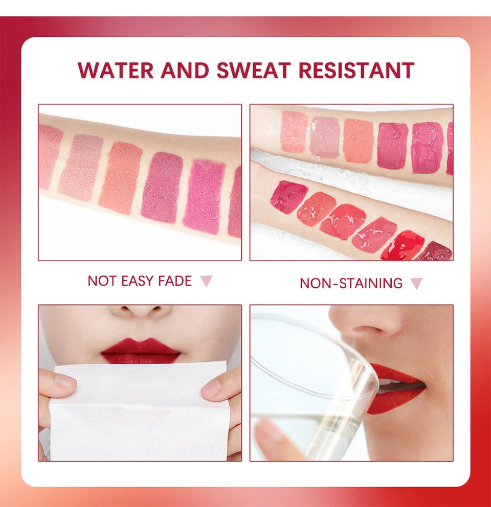 Waterproof Matte Liquid Lipstick - 14