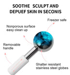Stainless Steel Cooling Ice Globes for Facial Puffiness and Skincare